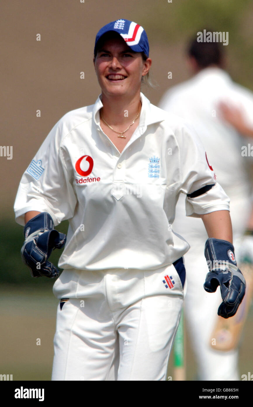 Cricket - Women's First Test - England v South Africa Stock Photo - Alamy