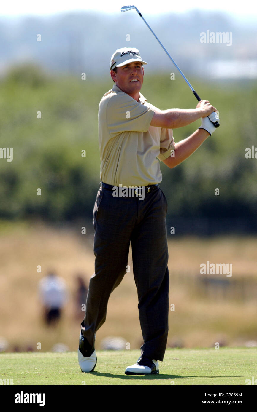 Golf The Open Golf Championship Sandwich Second Round. Justin