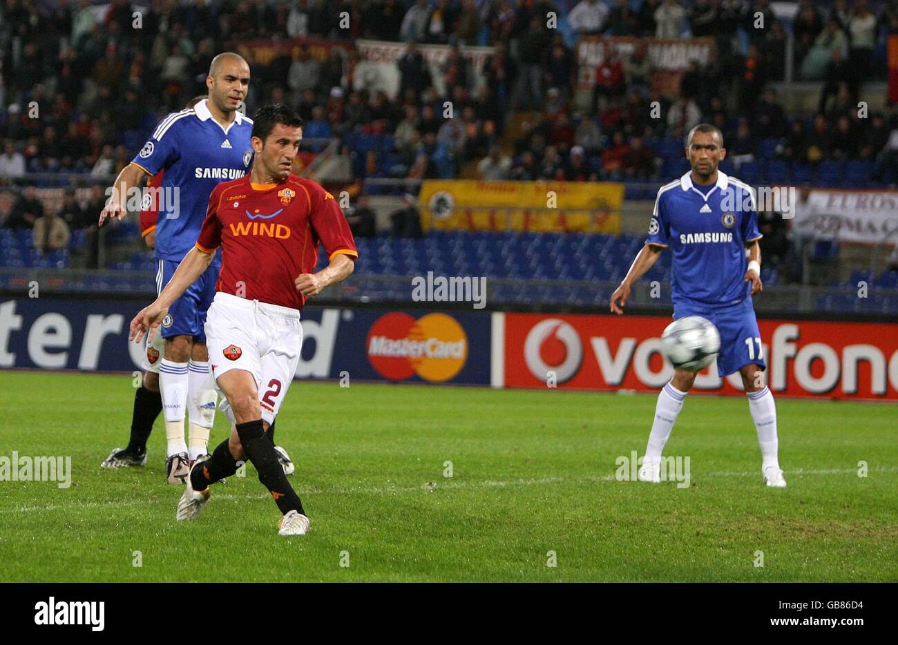 Soccer - UEFA Champions League - Group A - Roma v Chelsea - Stadio Olimpico Stock Photo