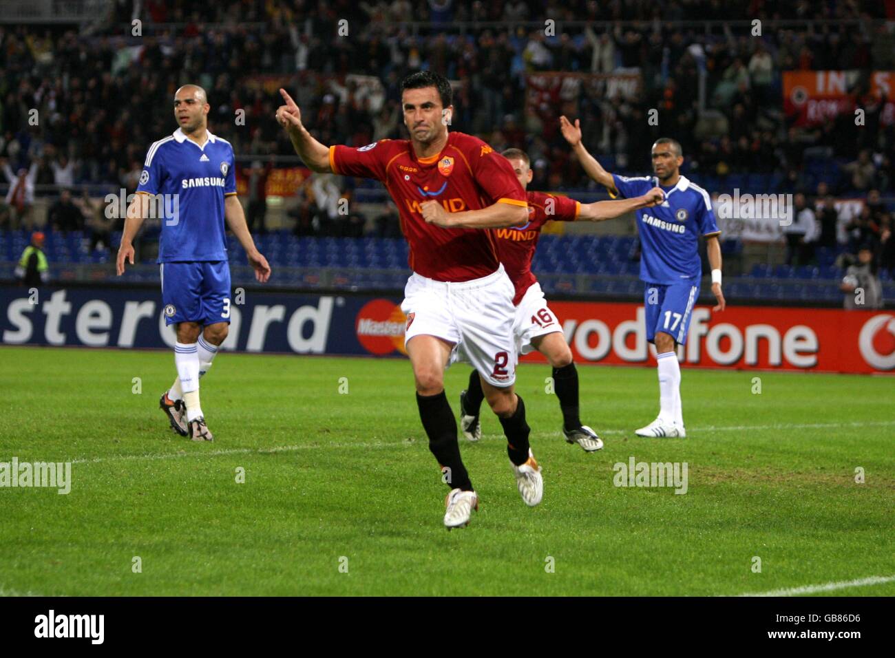 Soccer - UEFA Champions League - Group A - Roma v Chelsea - Stadio Olimpico Stock Photo