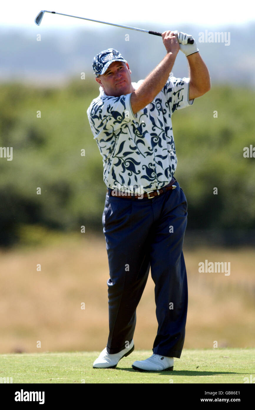 Golf The Open Golf Championship Sandwich Second Round Stock Photo