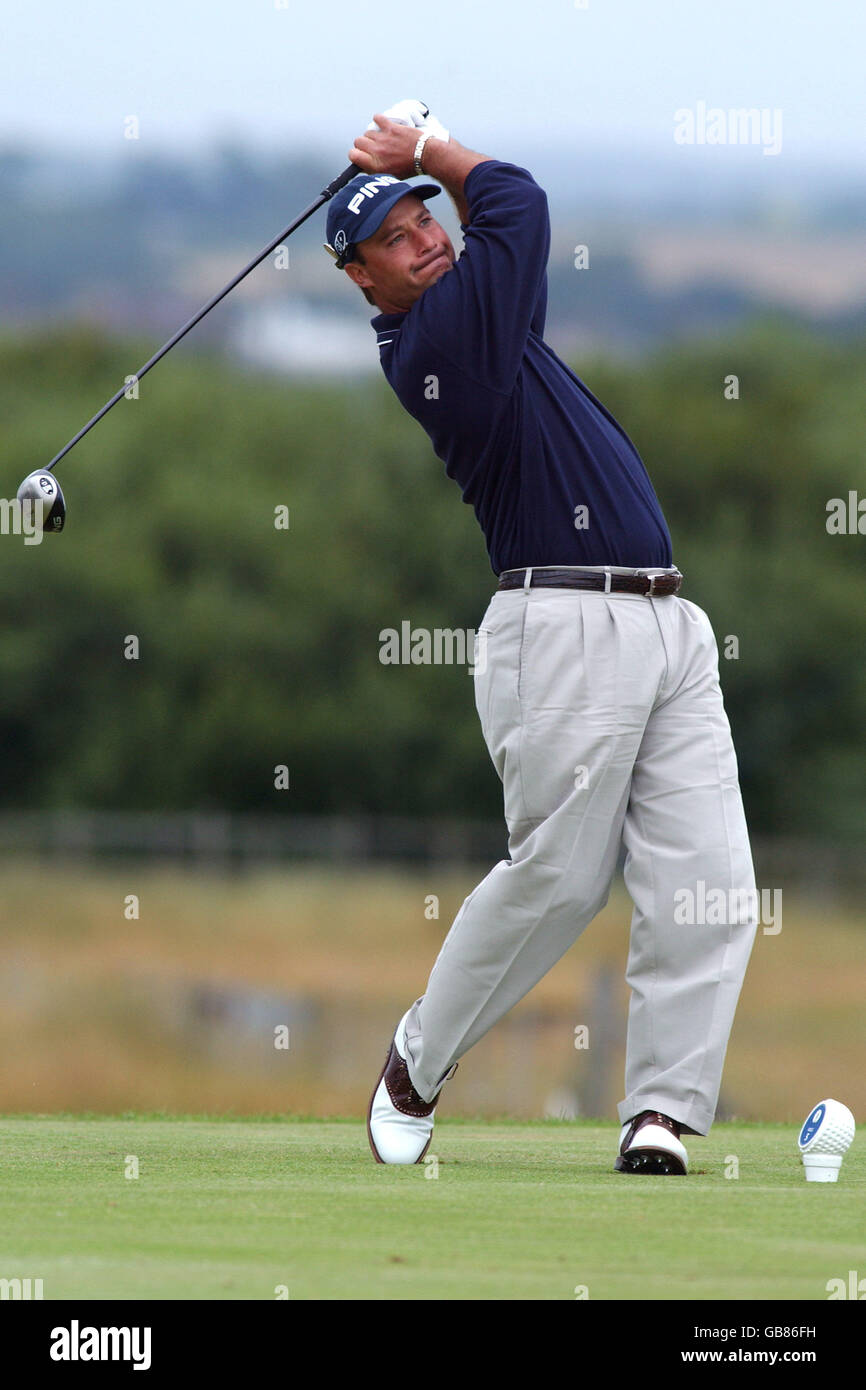 Golf The Open Golf Championship Sandwich Second Round Stock Photo