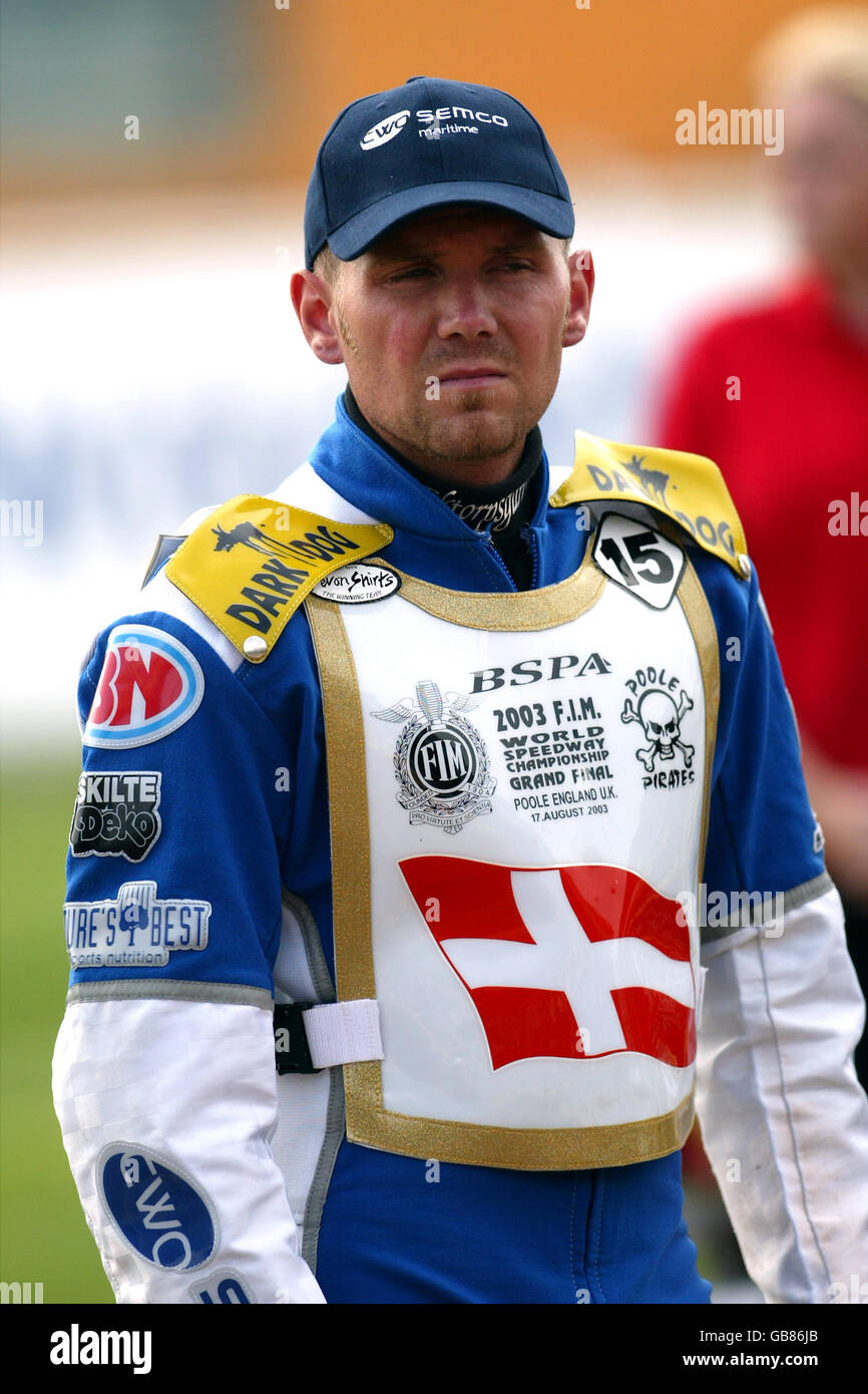 Speedway - Grand Prix Qualification - Final. Jesper B Jensen, Denmark ...