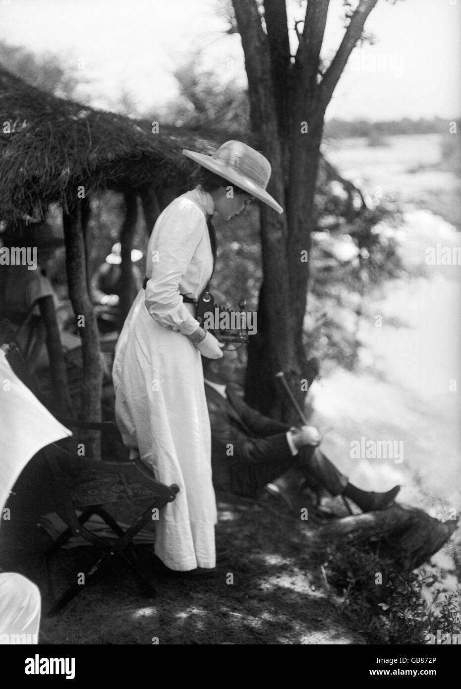 British Royalty - Princess Patricia of Connaught - South Africa - 1912 Stock Photo