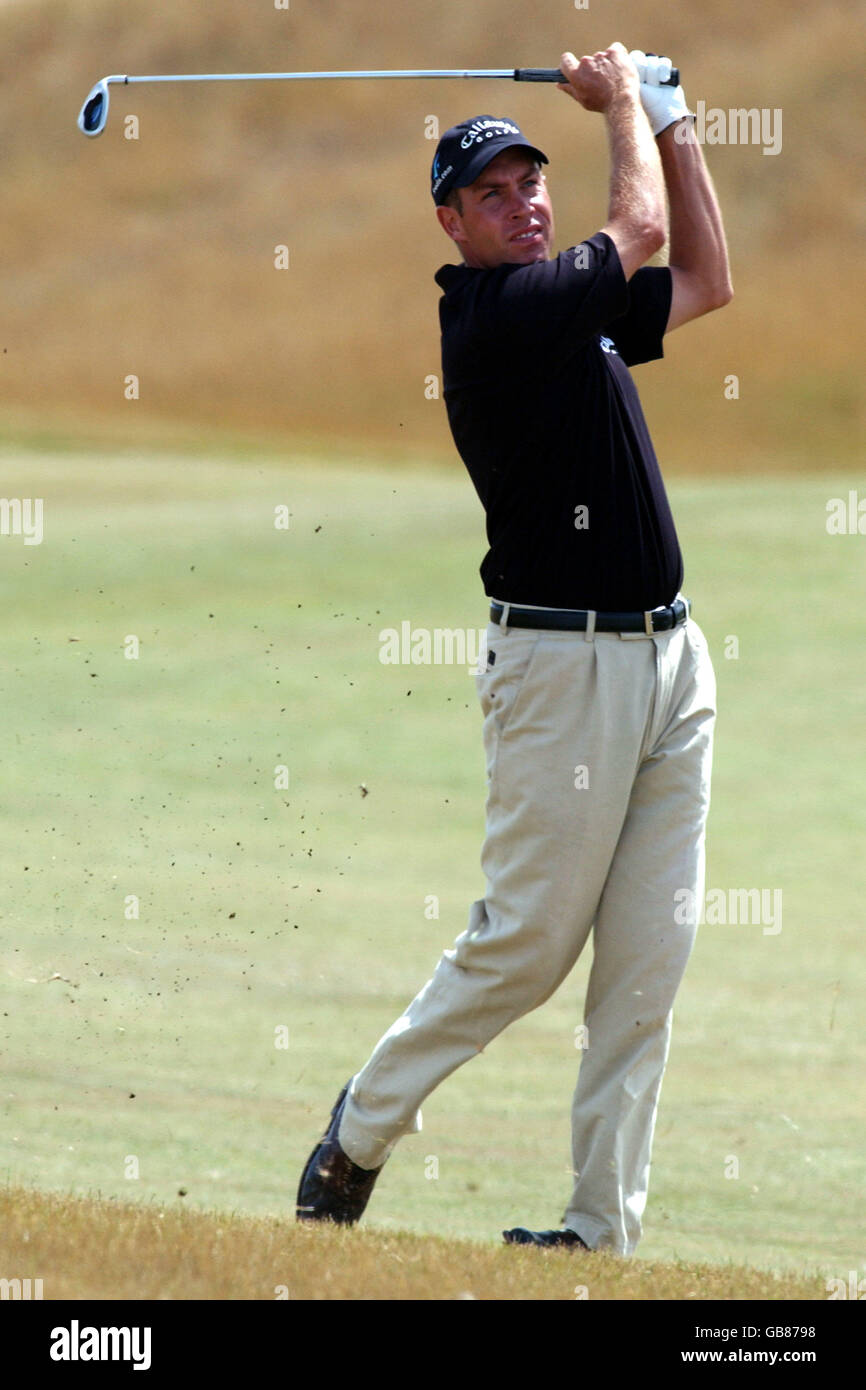 Golf The Open Golf Championship Sandwich Final Round Stock Photo