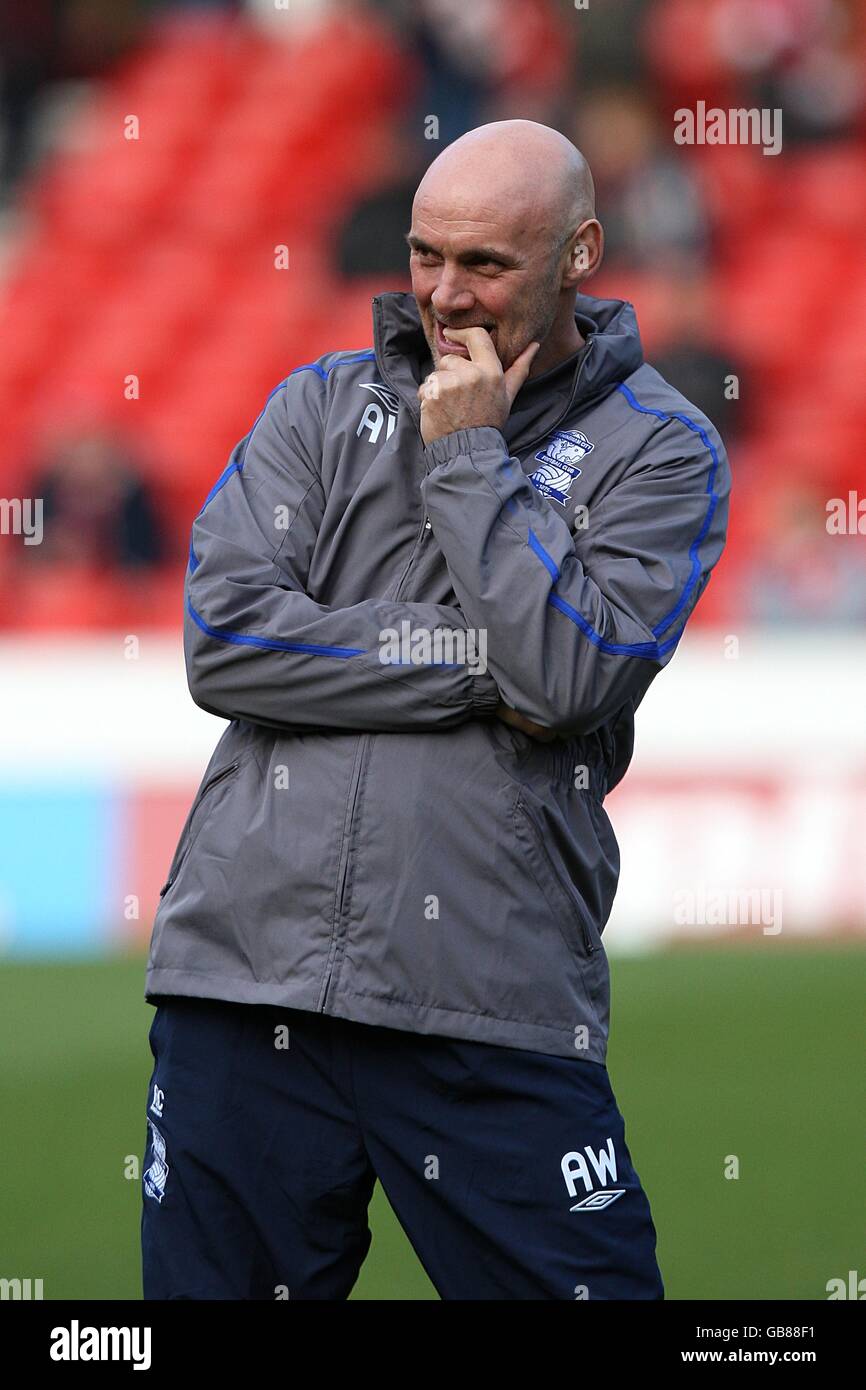 Birmingham Citys First Team Coach Andy Watson Hi res Stock Photography birmingham-citys-first-team-coach-andy-watson-hi-res-stock-photography