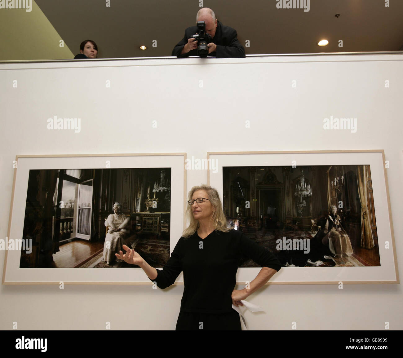 Annie Leibovitz Exhibition Press Launch London Stock Photo Alamy