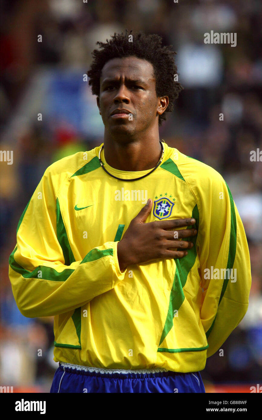 Soccer - International Friendly - Brazil v Jamaica. Roque Junior, Brazil  Stock Photo - Alamy