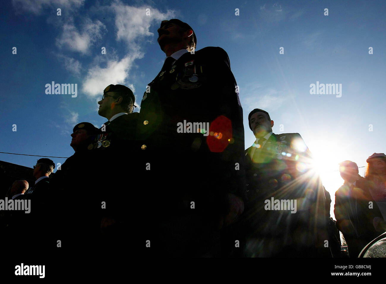 Irish cross border remembrance service Stock Photo - Alamy