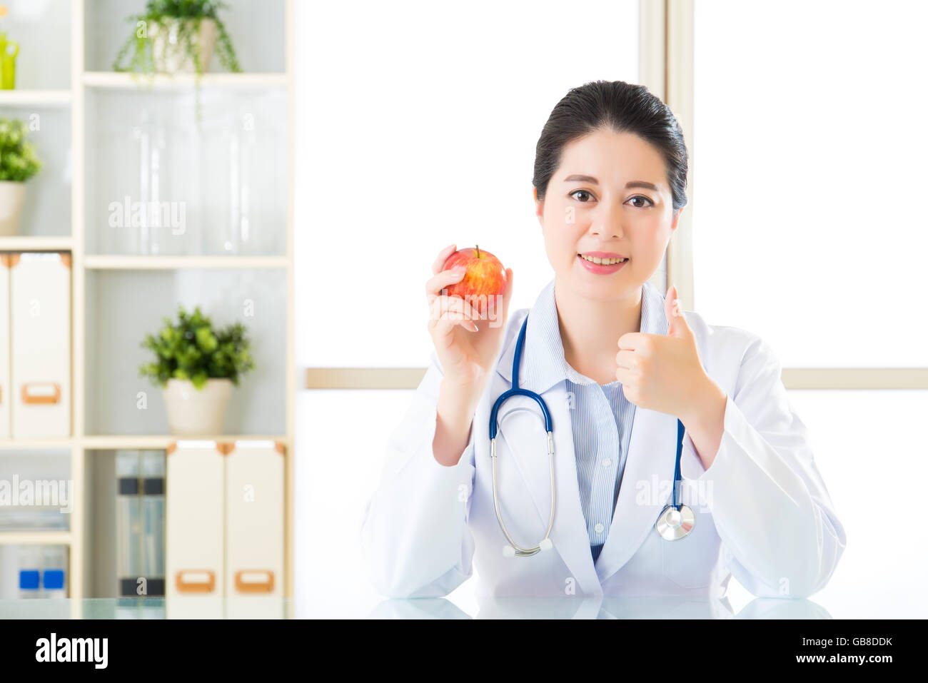 Thumbs up young indian doctor hi-res stock photography and images - Alamy