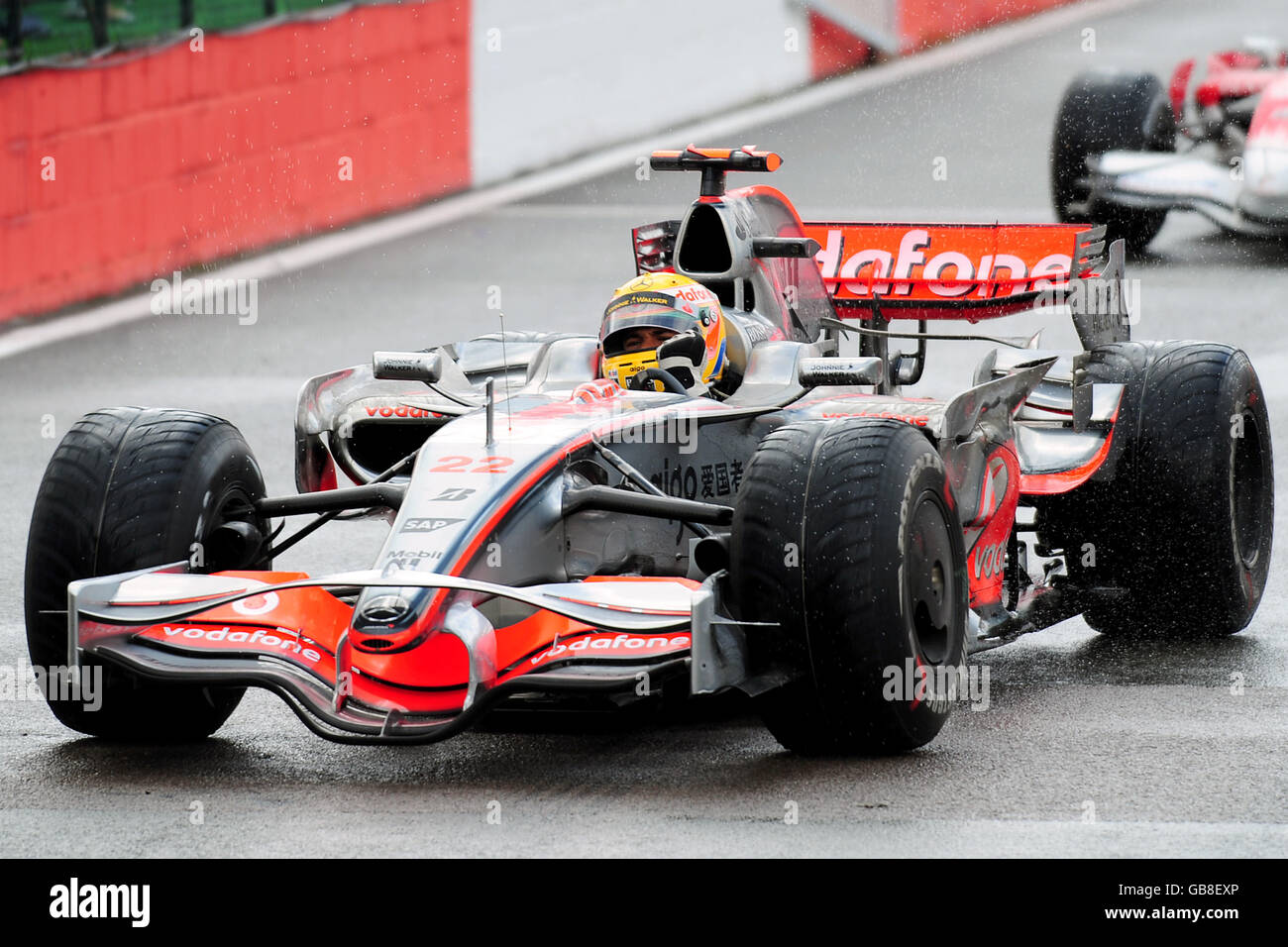 McLaren Mercedes' Lewis Hamilton during the British Grand Prix Stock ...