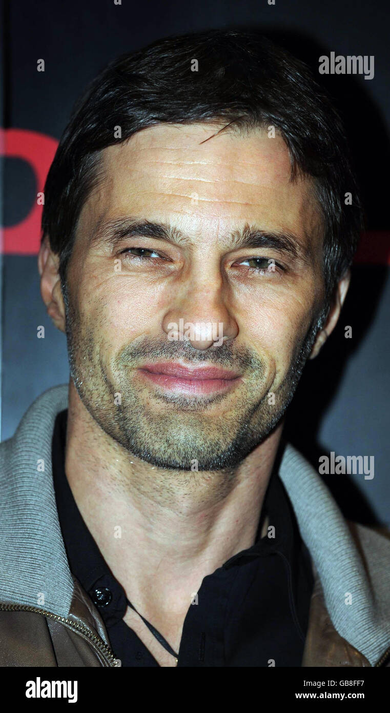 French actor Olivier Martinez at the UK film premiere of 'Body of Lies' at the Vue West End, in central London. Stock Photo