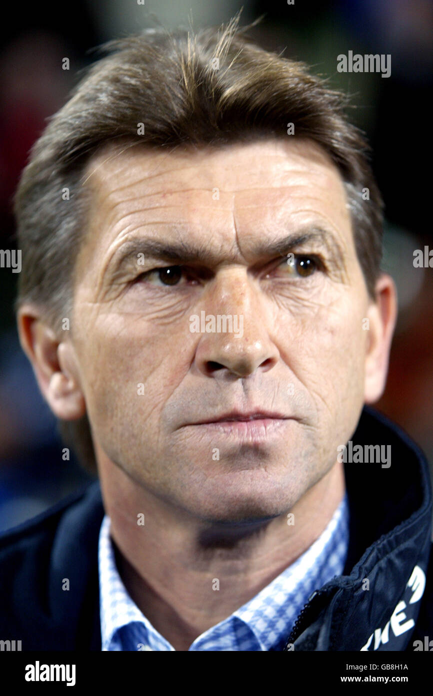 Close up headshot head shot football coach munchengladbach