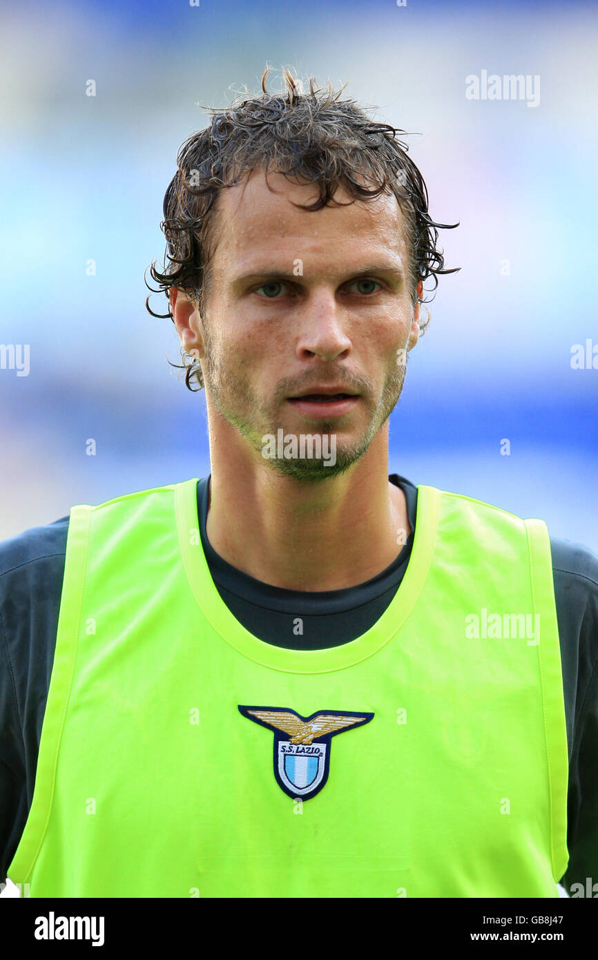 Soccer - Italian Serie A - Lazio v Catania Calcio - Stadio Olimpico Stock Photo