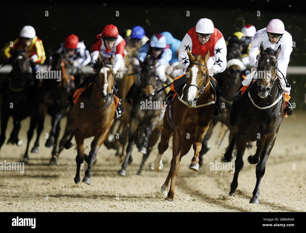 Horse Racing - Great Leighs Racecourse Stock Photo