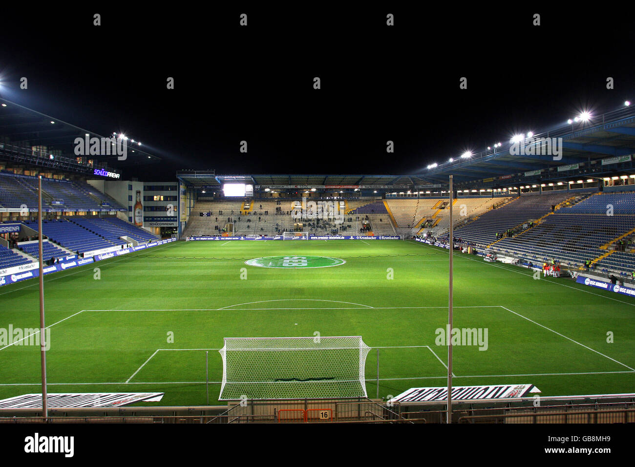 Soccer - German Bundesliga - Arminia Bielefeld v Energie Cottbus - Schueco Arena Stock Photo