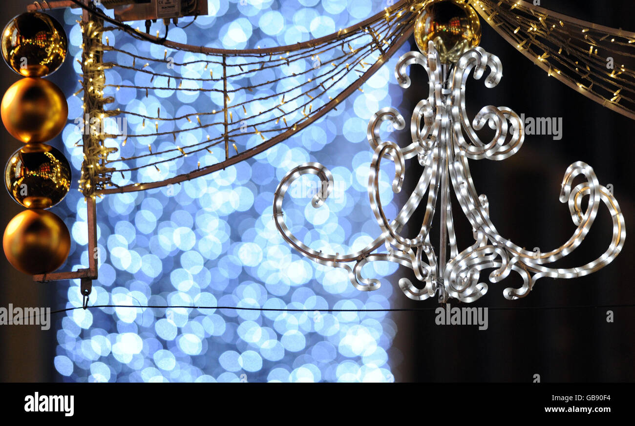 Sugababes switch on oxford street christmas lights london hires stock