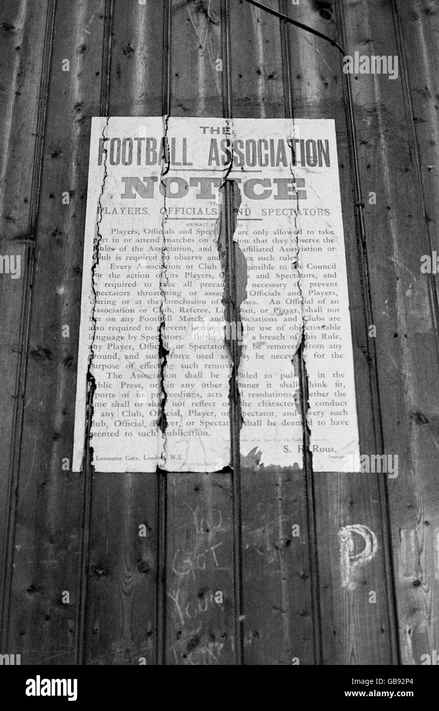 Soccer - Football League Division Four - Workington Stock Photo