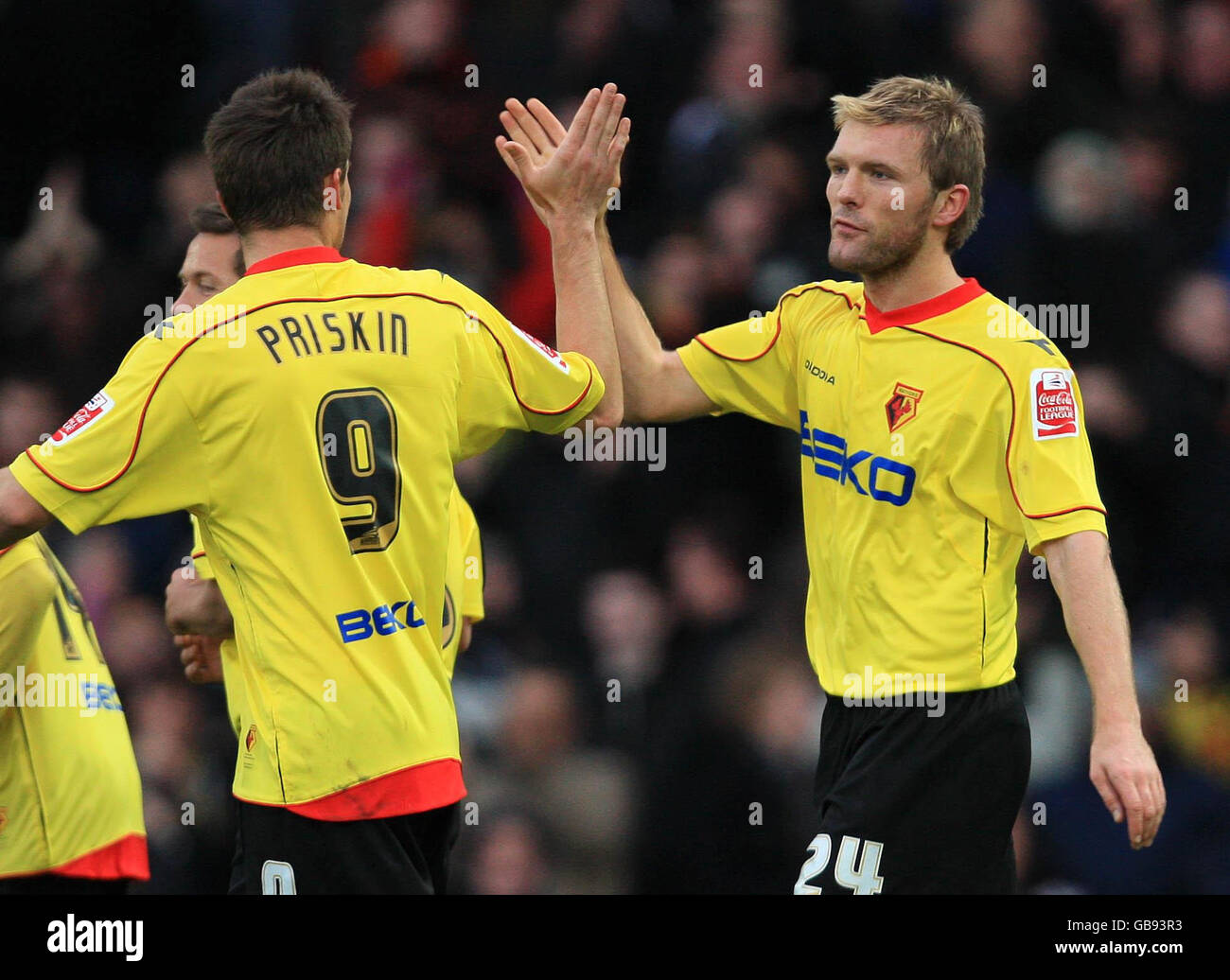 Soccer - Coca-Cola Football Championship - Watford v Queens Park Rangers - Vicarage Road Stock Photo