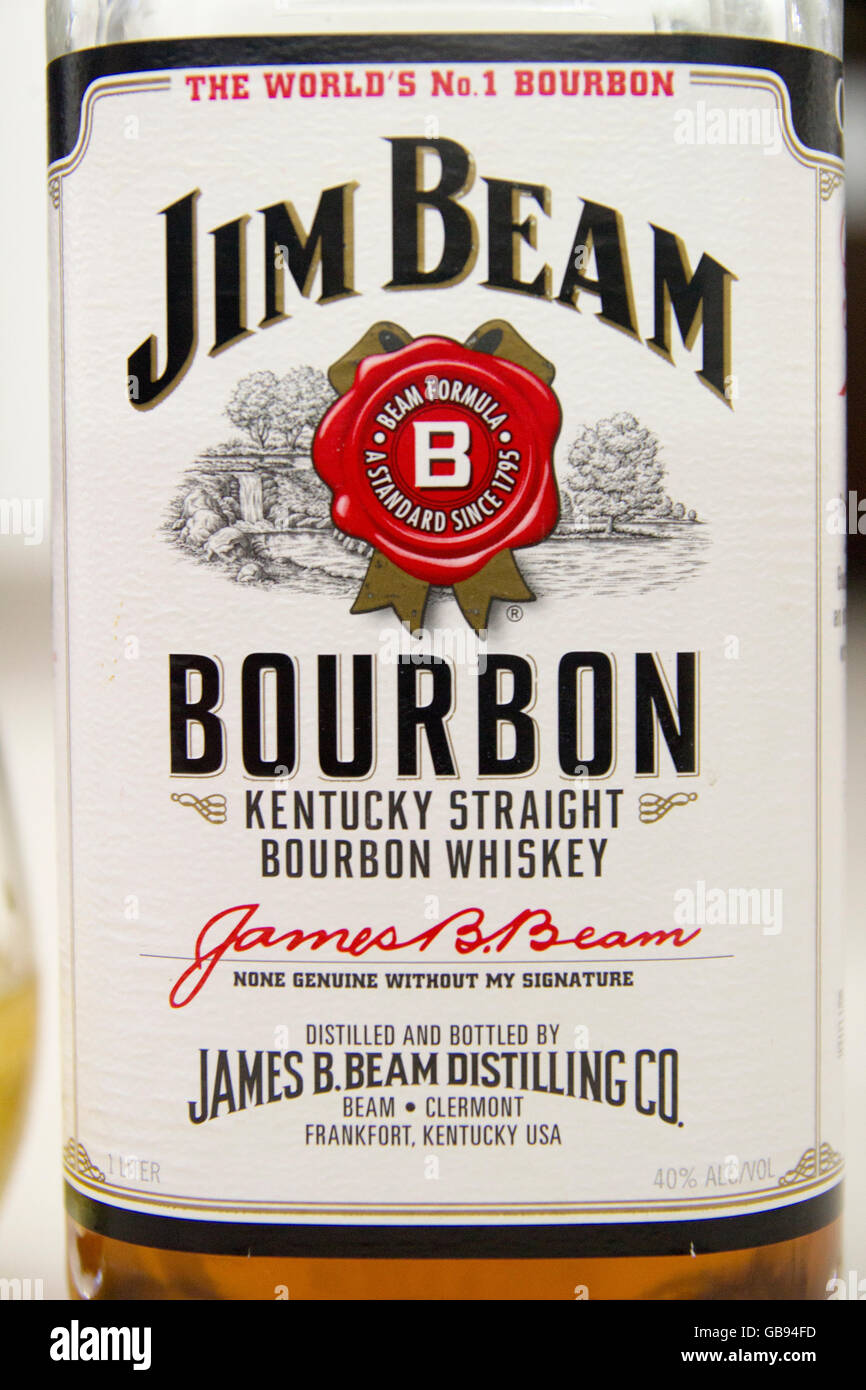 Jim beam whisky hi-res stock photography and images - Alamy