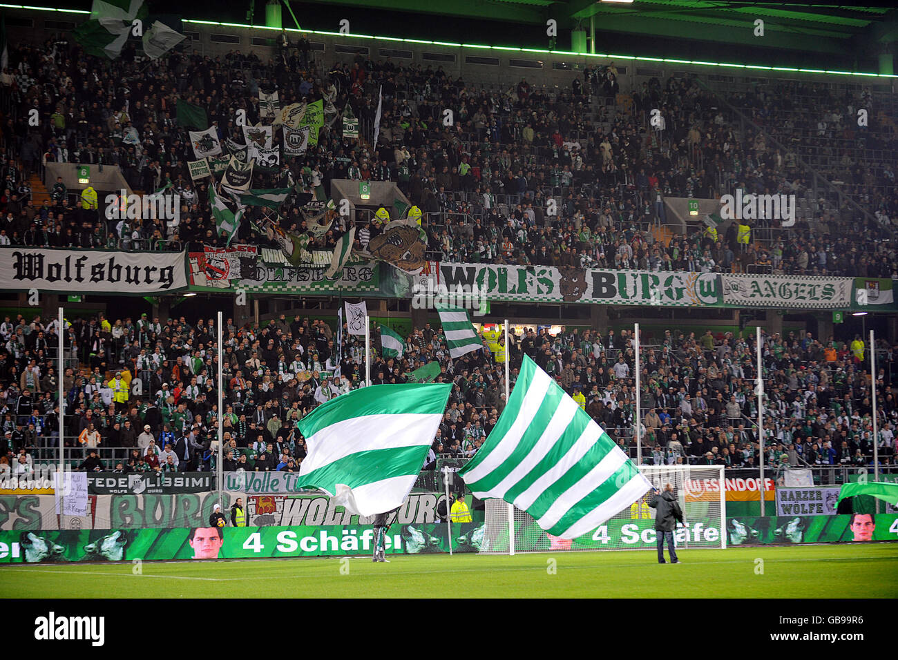 wolfsburg fans hi-res photography and - Alamy
