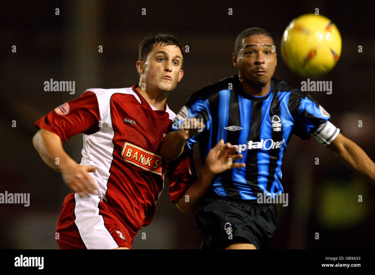 Soccer - Nationwide League Division One - Walsall v Nottingham Forest Stock Photo