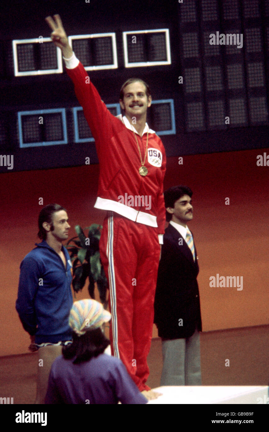Swimming - Montreal Olympic Games 1976 - Men’s 100m Backstroke - Final