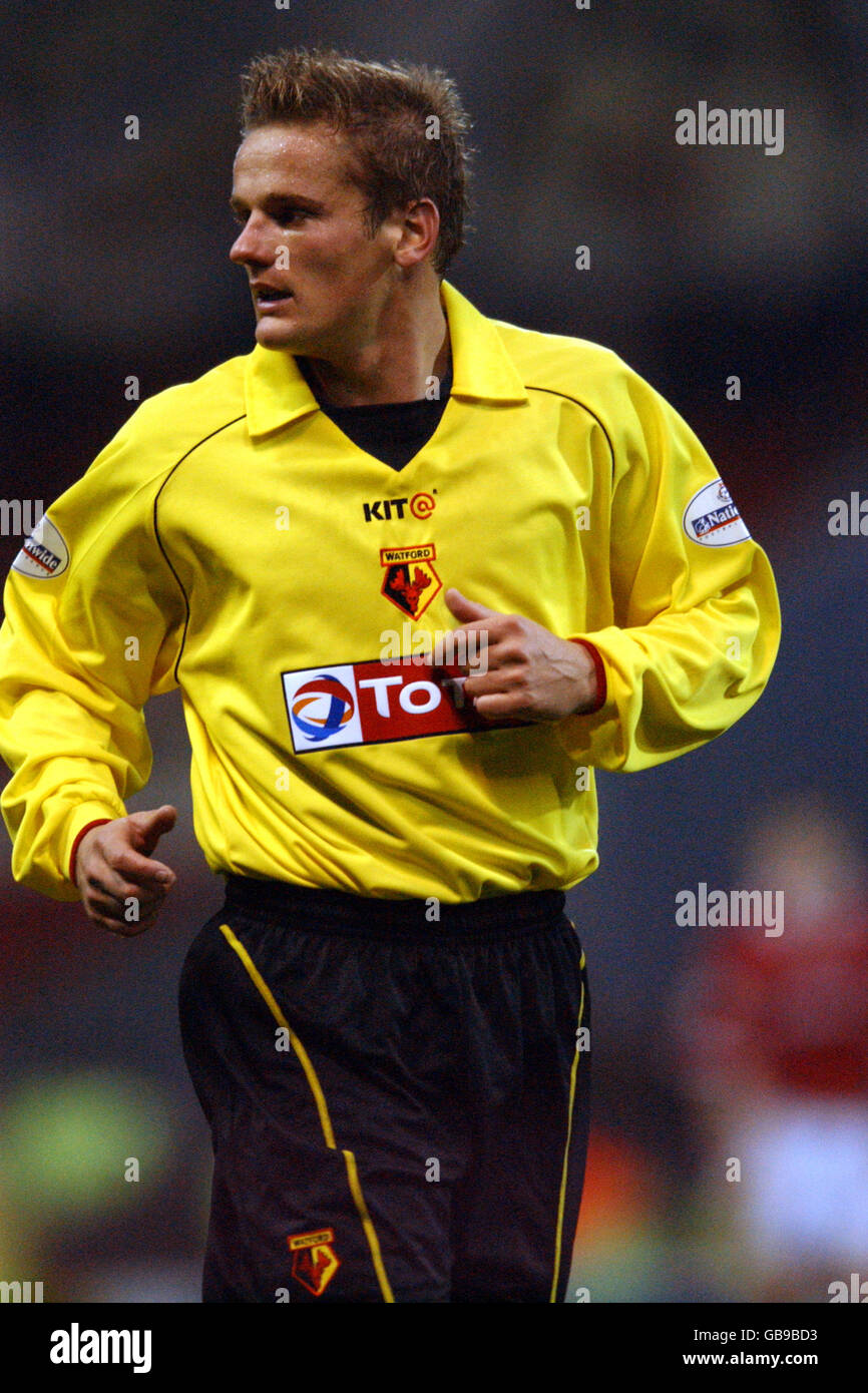 Soccer - Nationwide League Division One - Nottingham Forest v Watford. Neal Ardley, Watford Stock Photo