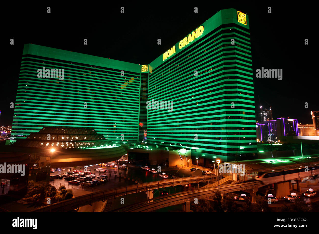 Boxing Views of Las Vegas Stock Photo Alamy