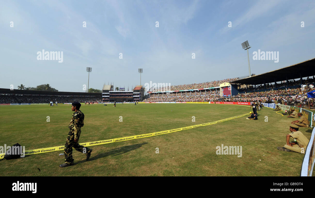 Cricket Fifth One Day International India v England Barabati