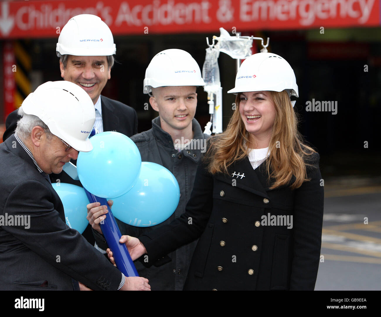 New Teenage Cancer Trust building, Birmingham Children's Hospital Stock Photo