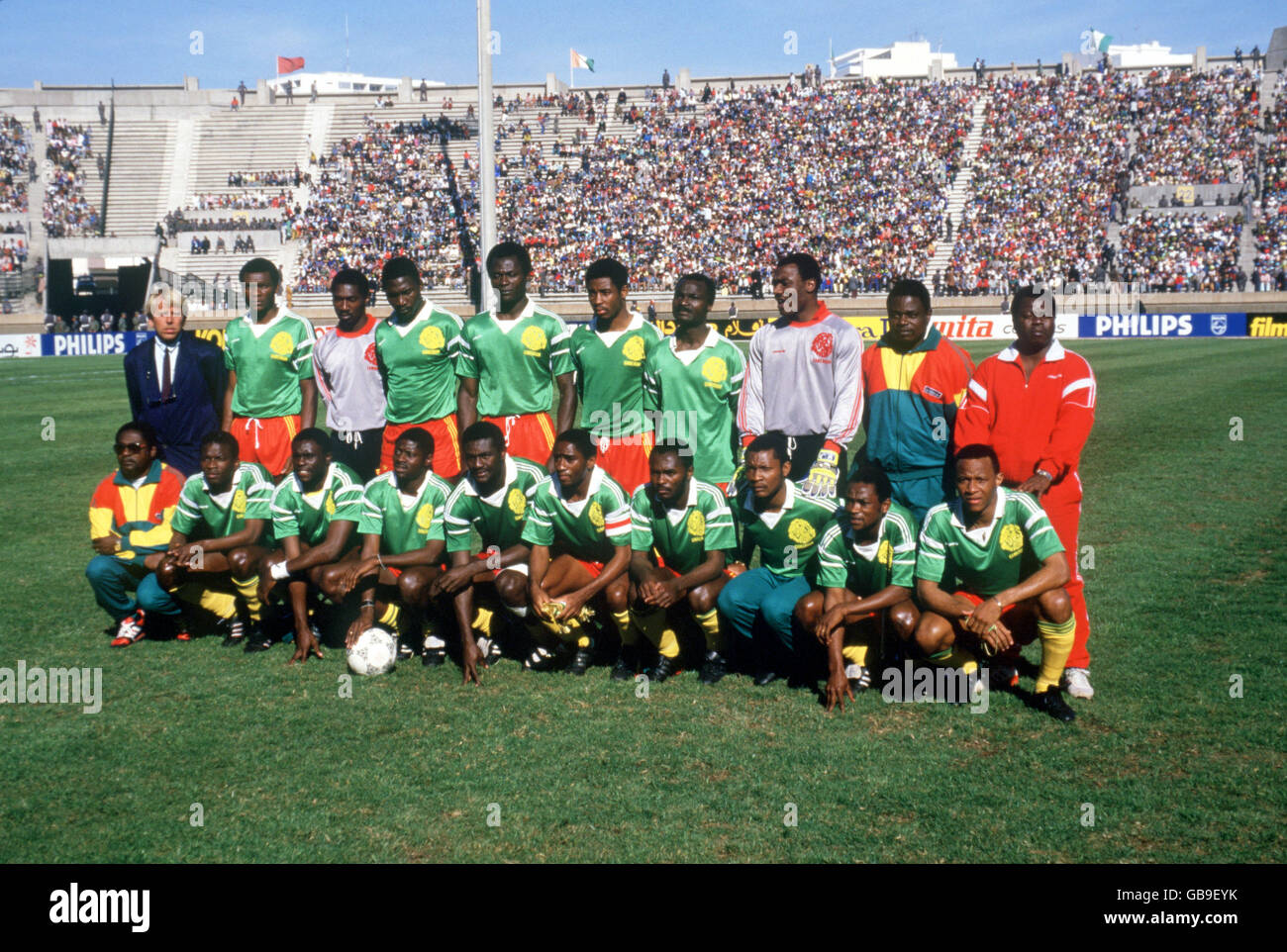 Soccer African Nations Cup Final Cameroon v Nigeria Stock Photo Alamy