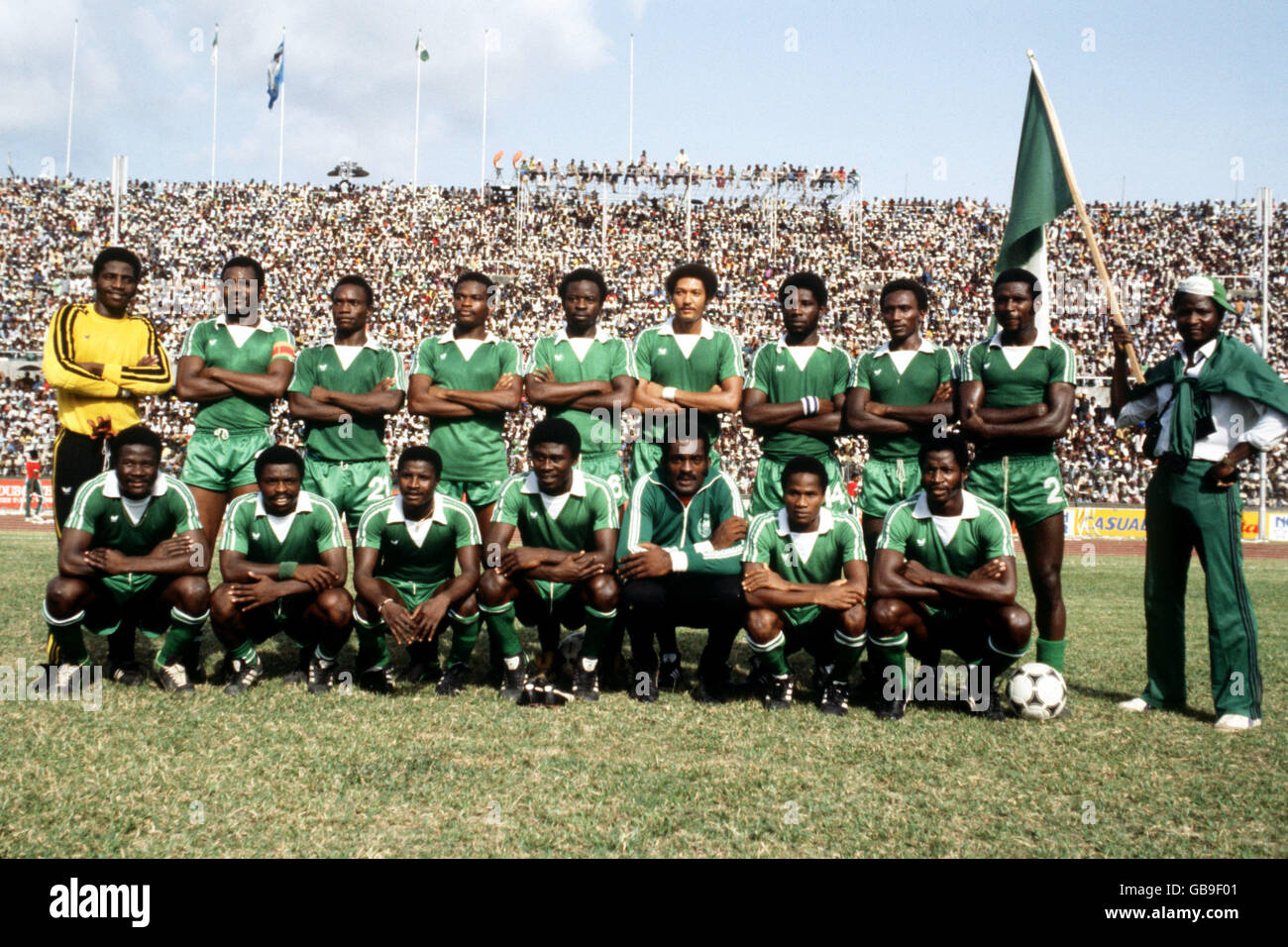 Soccer - African Nations Cup - Final - Nigeria v Algeria Stock Photo ...