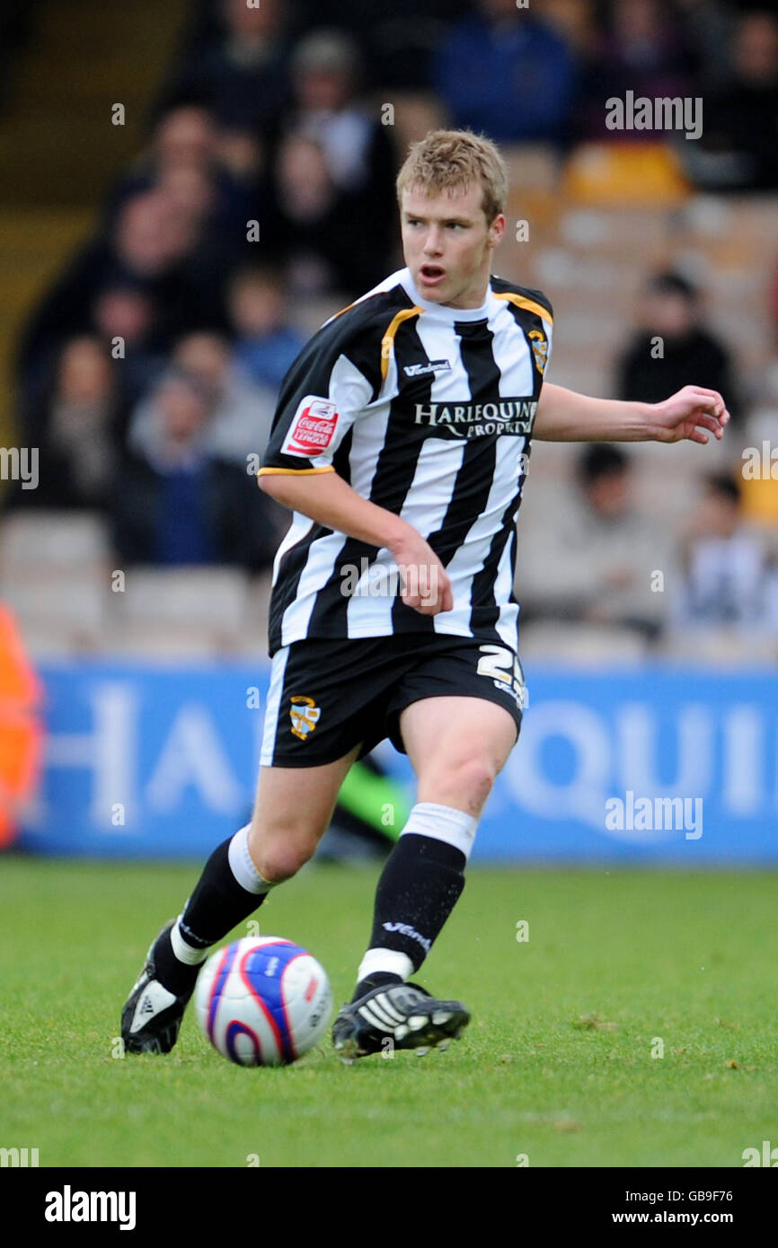 Soccer coca cola football league two port vale brentford vale park hi