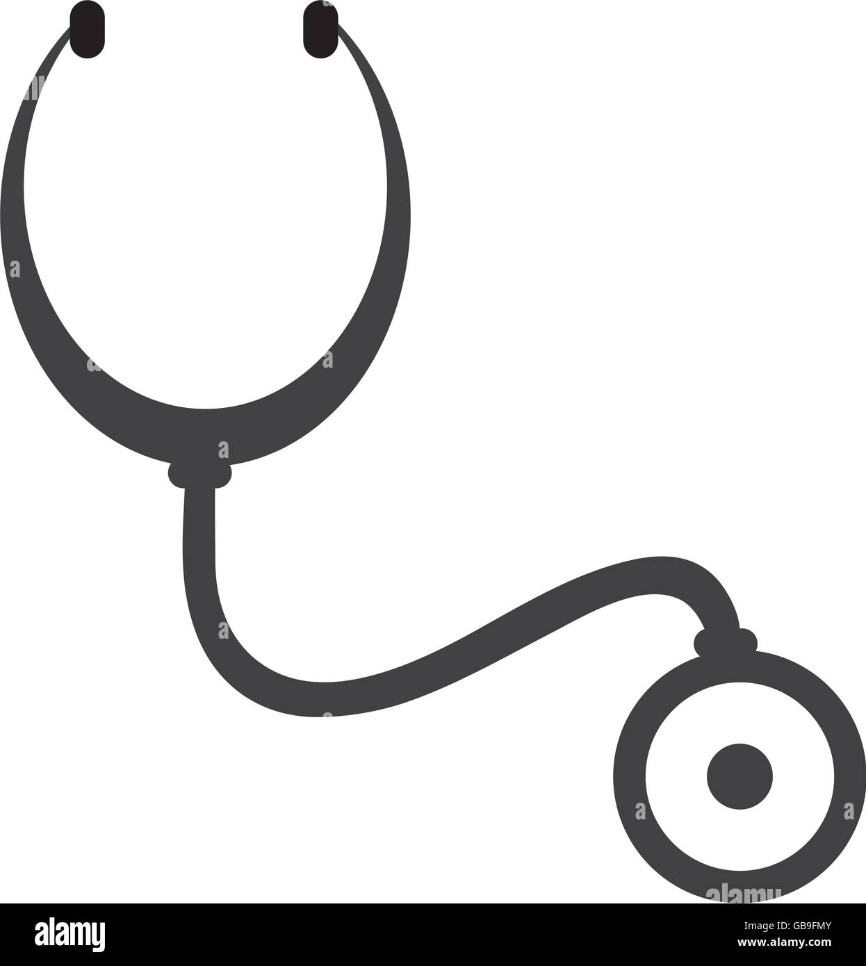 single stethoscope icon Stock Vector Image & Art - Alamy