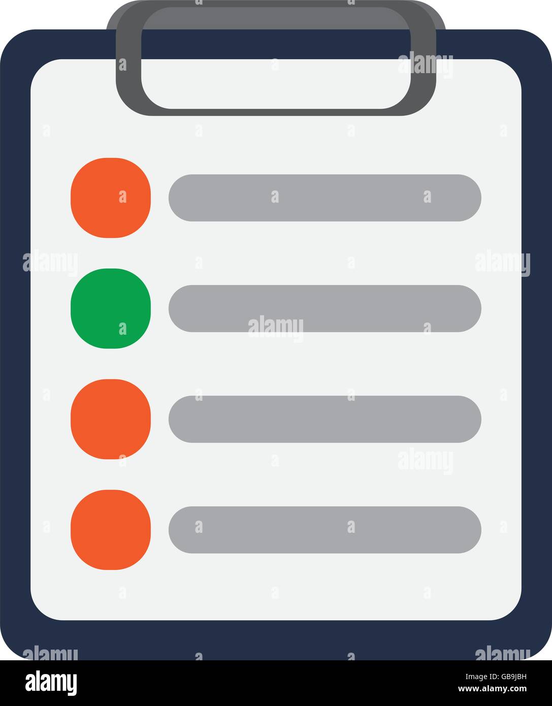 clipboard with paper icon Stock Vector Image & Art - Alamy