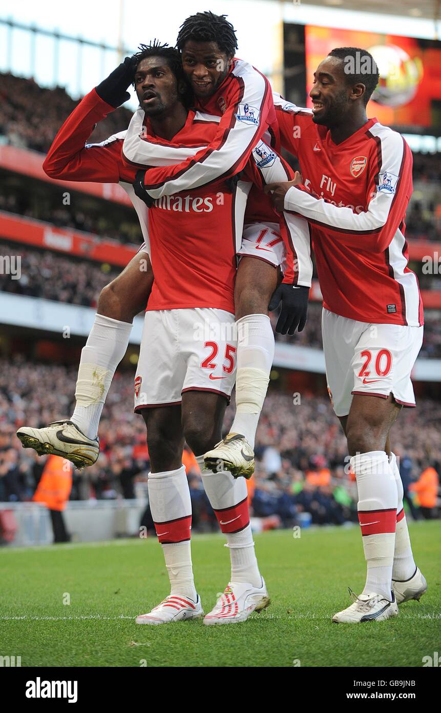 Soccer - Barclays Premier League - Arsenal v Wigan Athletic - Emirates Stadium Stock Photo