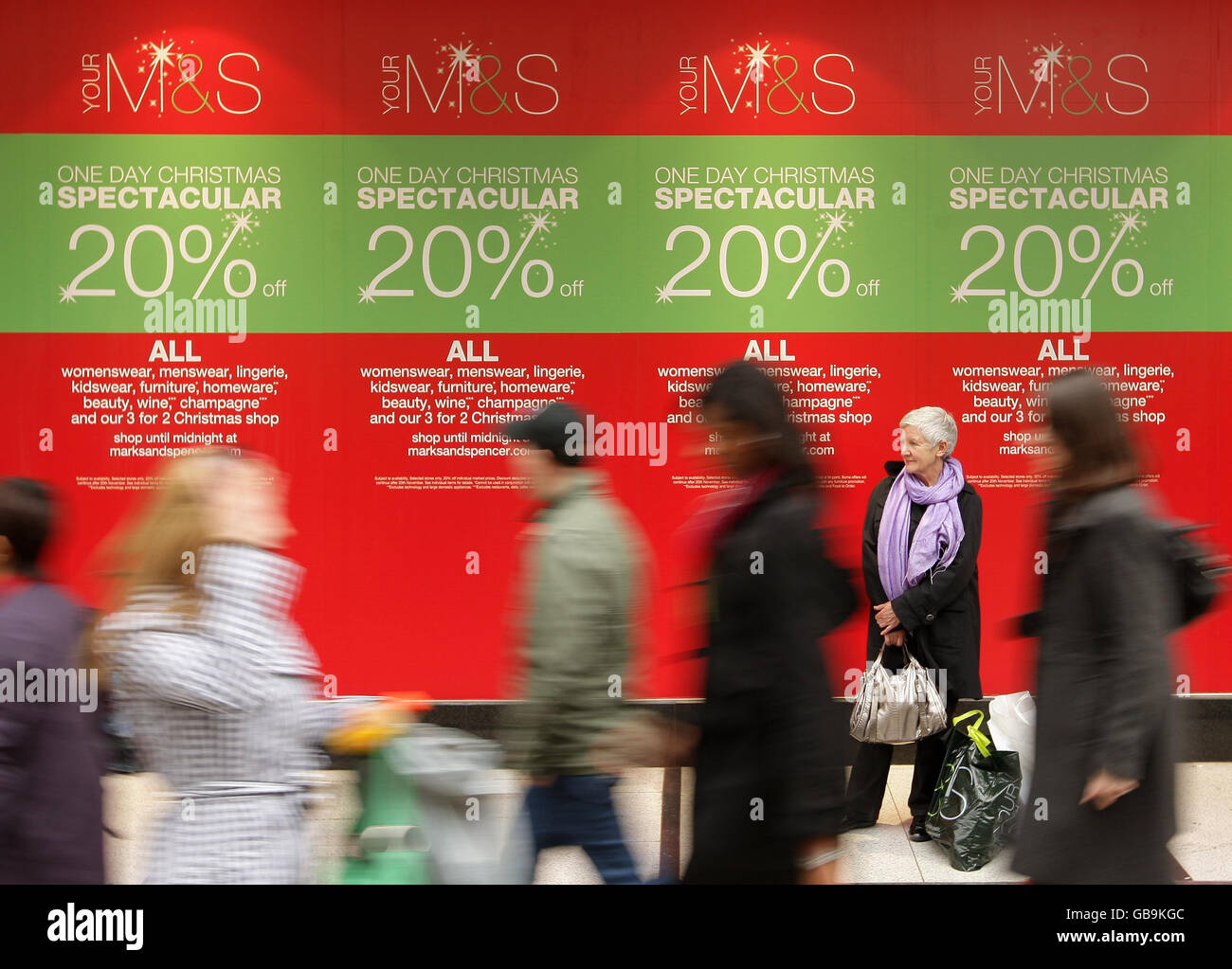 High Street sales Stock Photo Alamy