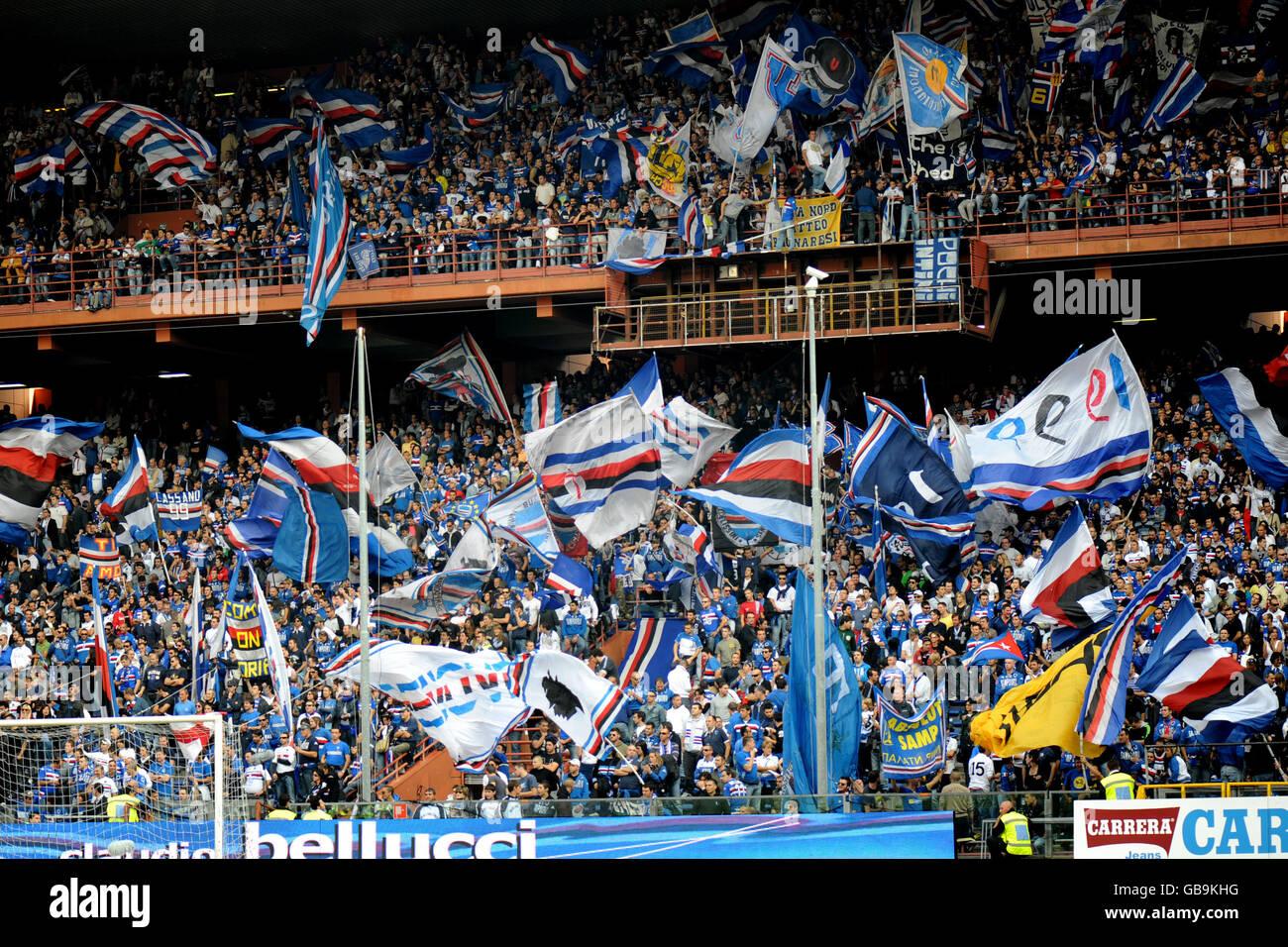 UC Sampdoria vs Genoa FC editorial stock image. Image of fans - 191404714