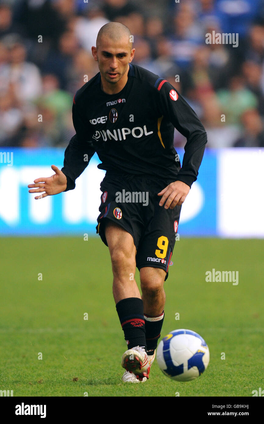 Soccer - Italian Serie A - Sampdoria v Bologna - Luigi Ferraris Stock Photo