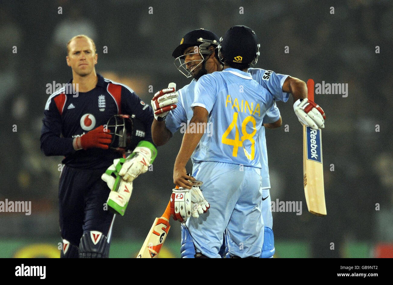 Cricket Fifth One Day International India v England Barabati