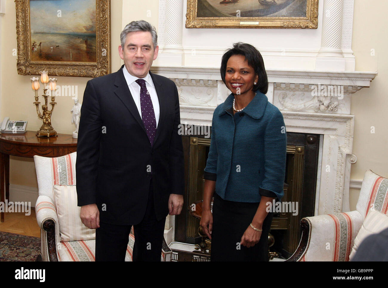 Condoleezza Rice visits the UK Stock Photo - Alamy