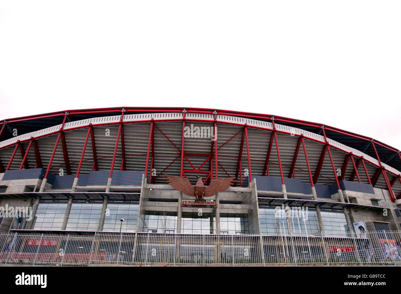 Estadio da Luz, home to Benfica and venue for Euro 2004 Championship Final in Portugal Stock Photo
