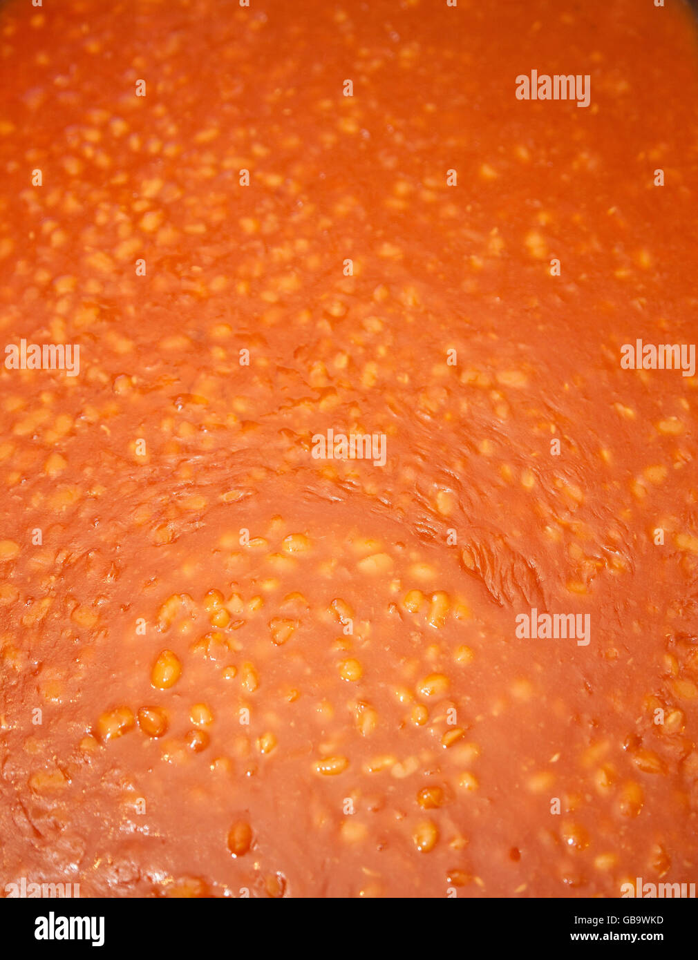 A vat of baked beans Stock Photo Alamy