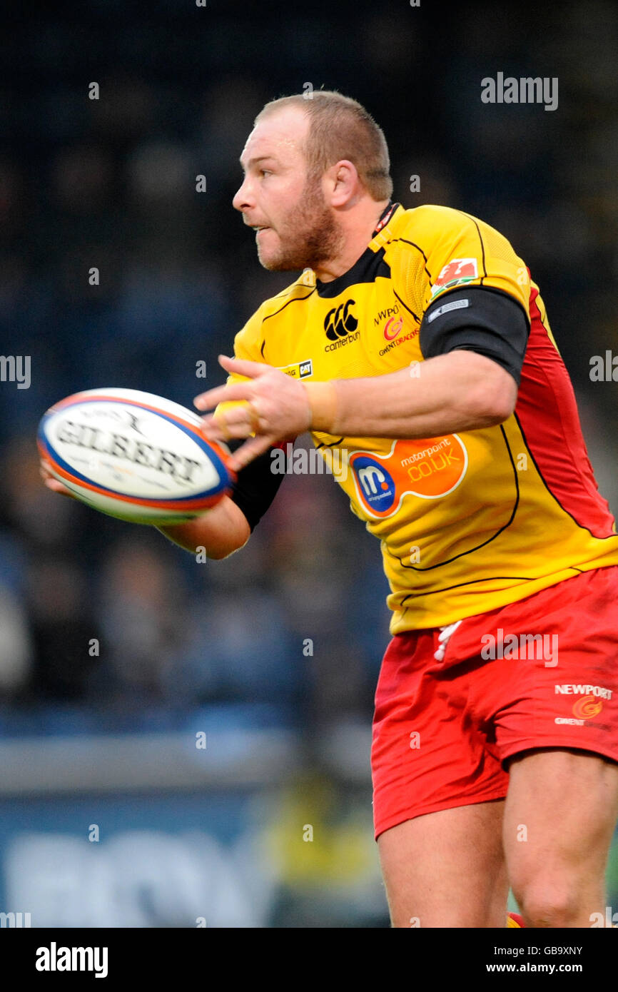 Rugby Union - EDF Energy Cup - London Wasps v Newport Gwent Dragons - Adams Park Stock Photo