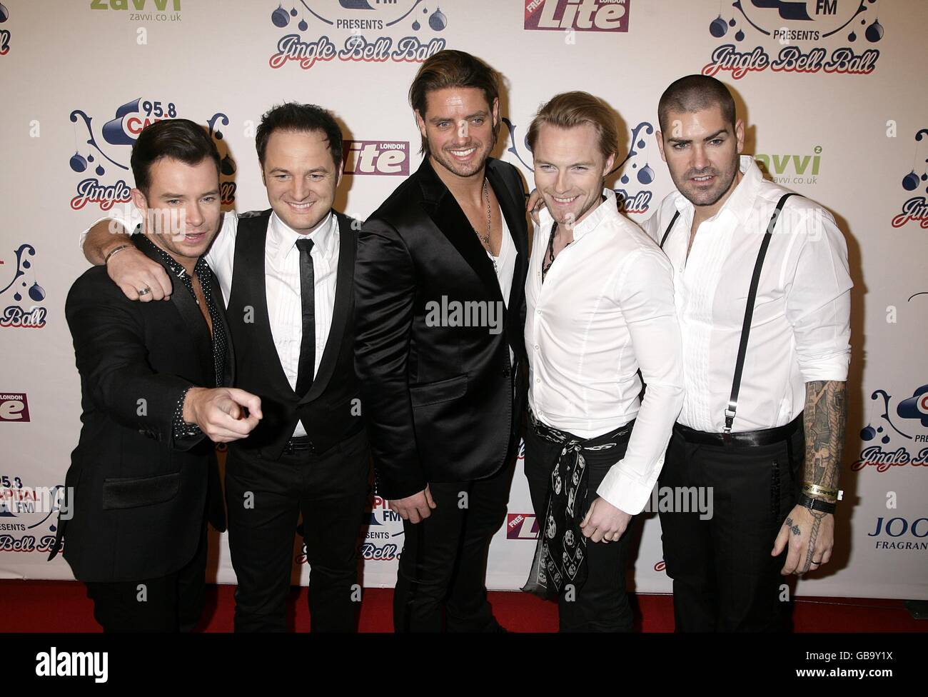 Jingle Bell Ball - London Stock Photo - Alamy