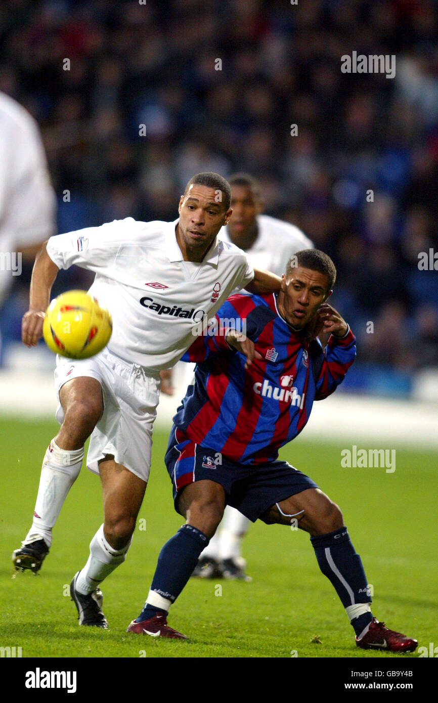 Soccer - Nationwide League Division One - Crystal Palace v Nottingham Forest Stock Photo