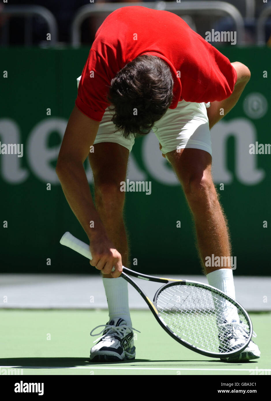 Tennis Australian Open 2004 First Round Stock Photo Alamy