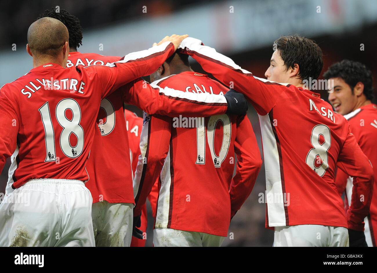 Soccer - Barclays Premier League - Arsenal v Portsmouth - Emirates Stadium Stock Photo