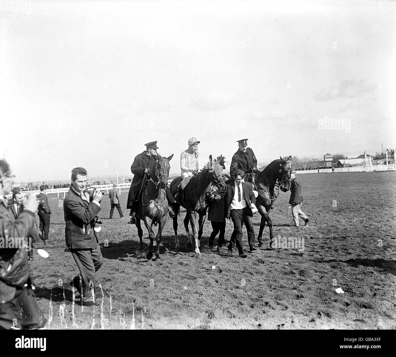 Horse Racing The Grand National Aintree Stock Photo Alamy